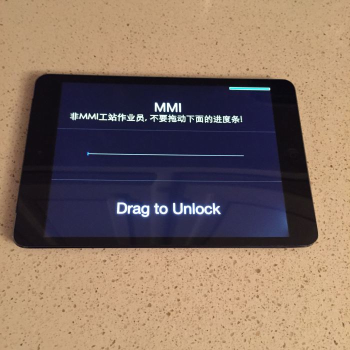 prototipo iPad mini 2 in vendita su eBay