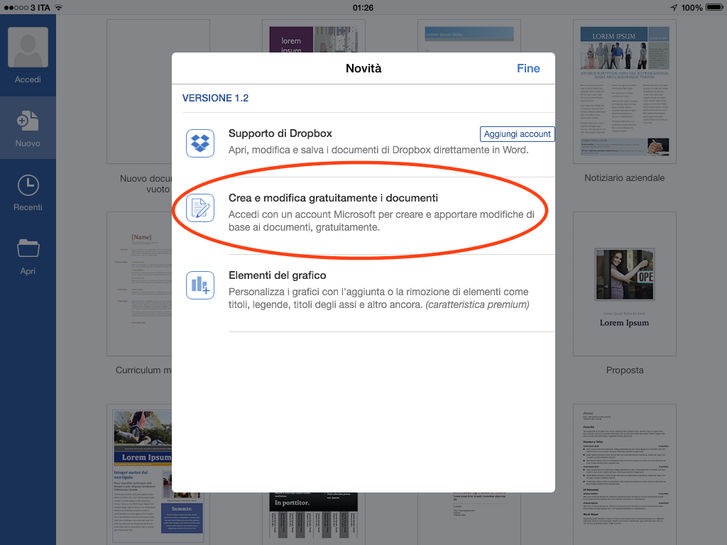 app per scrivere su iPad
