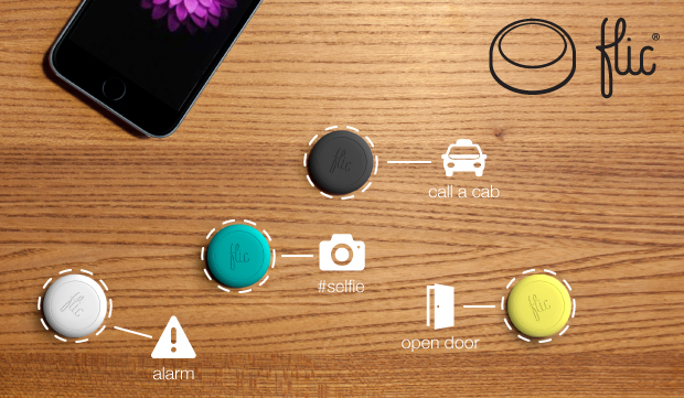 pulsante senza fili per iPhone
