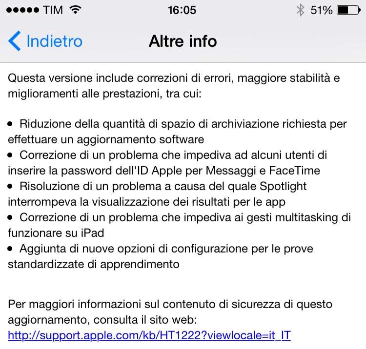 apple rilascia iOS 8.1.3