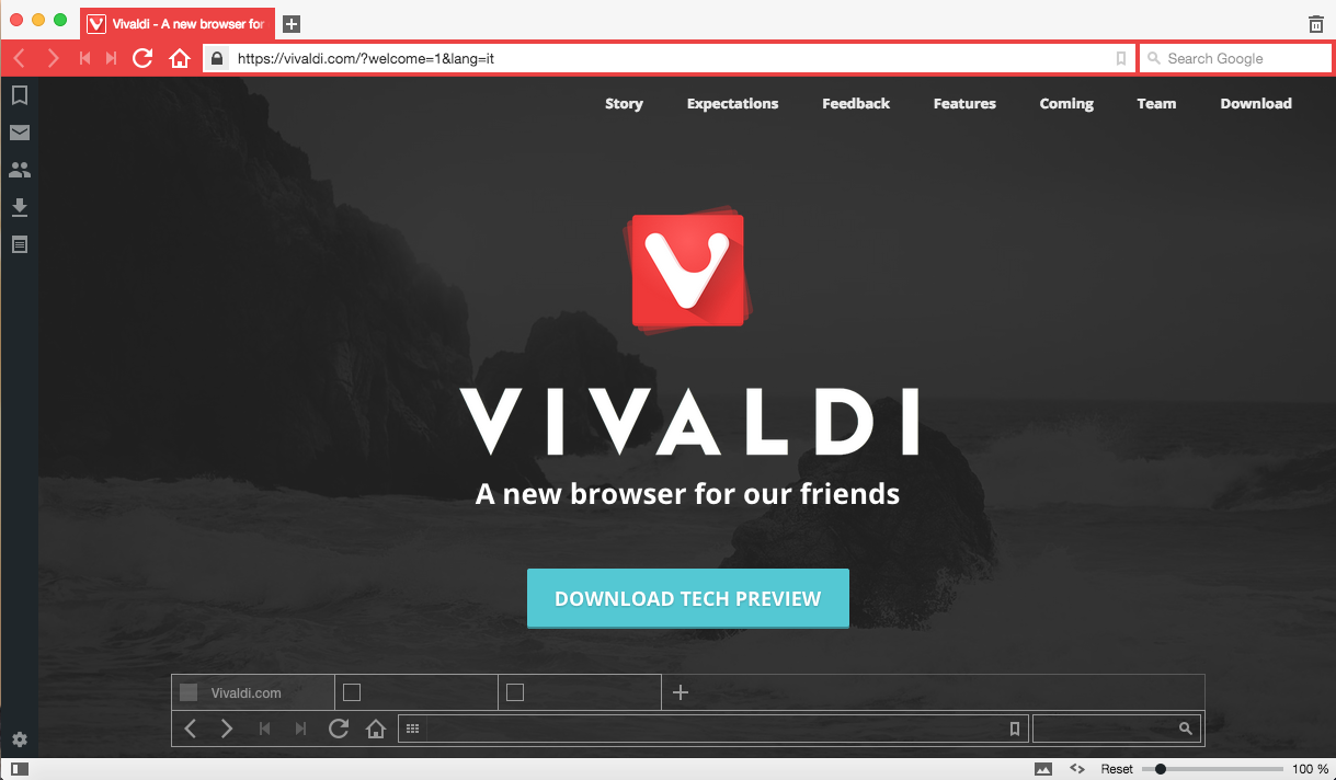 nuovo browser microsoft