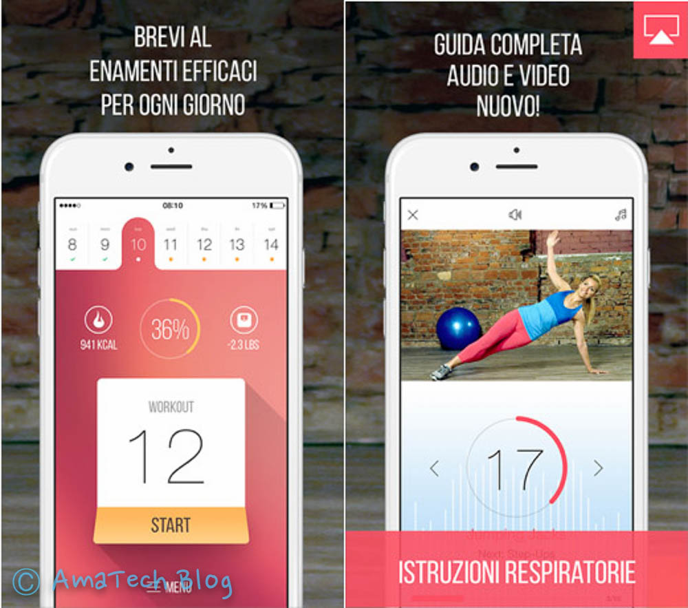 Fitness per dimagrire PRO app