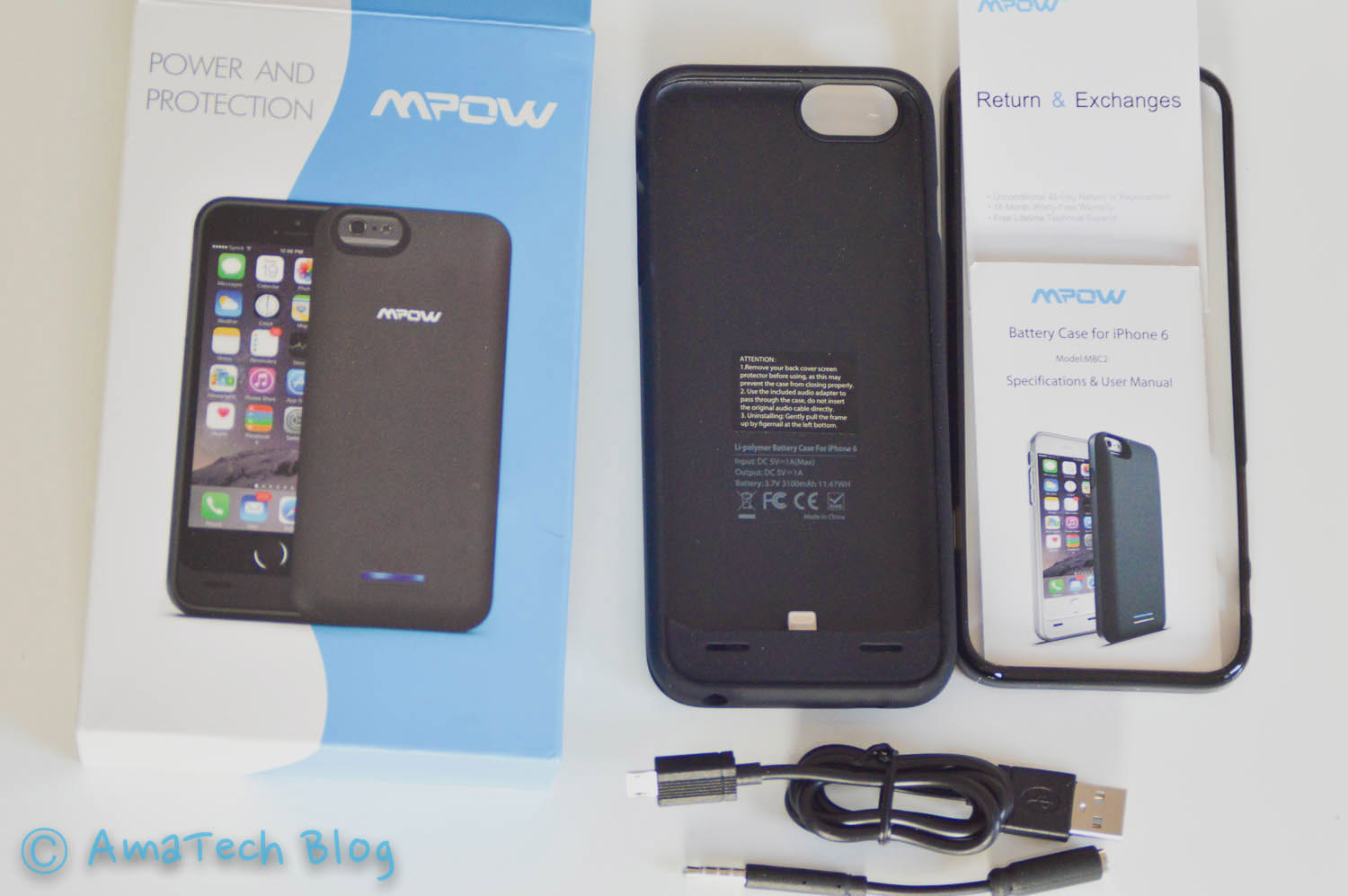 cover case batteria iPhone 6 Mpow