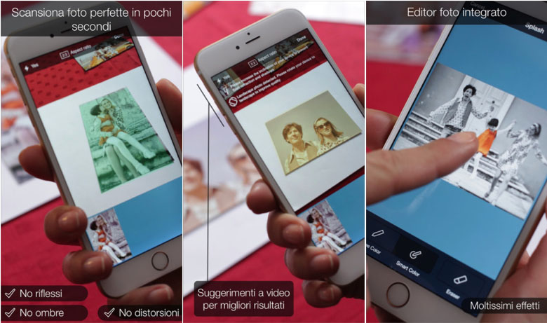 memories app ios digitalizza foto