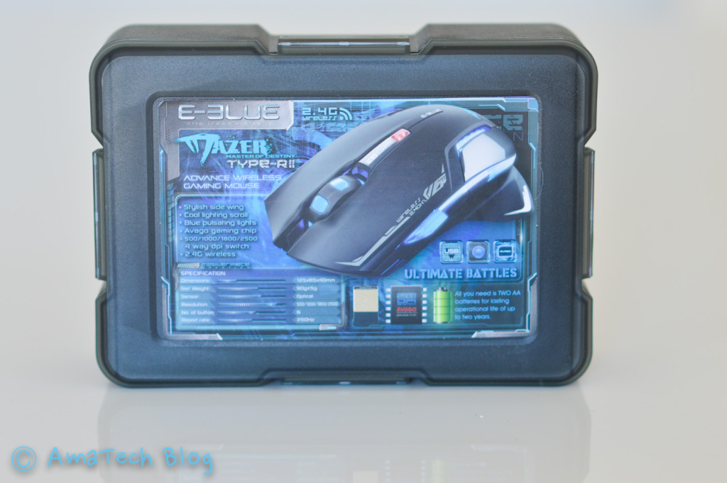 Mouse ottico wireless 2500dpi