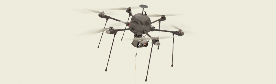 PARC drone con batteria infinita