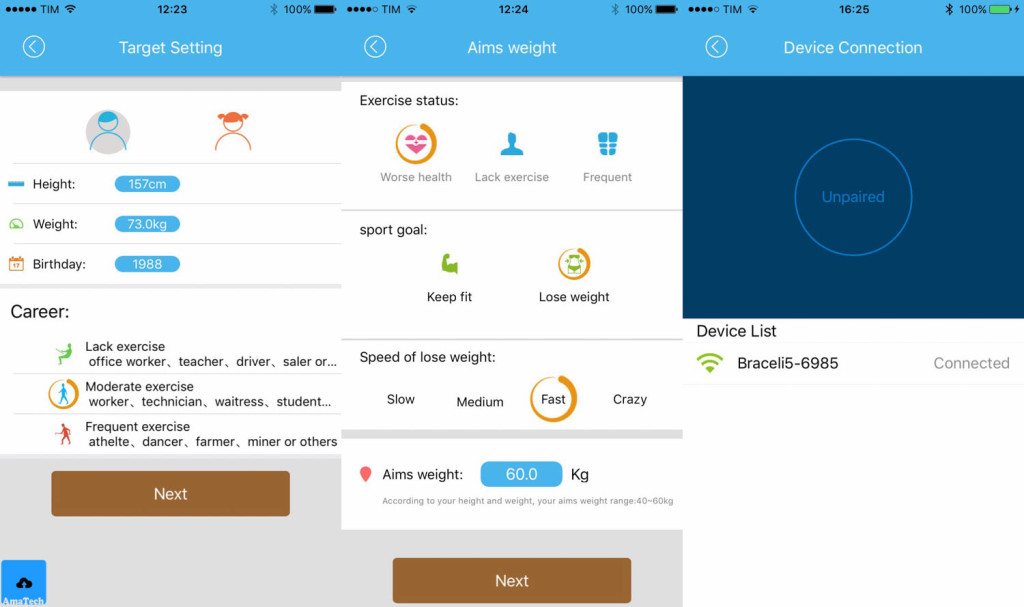 doupi smart bracelet i5 plus