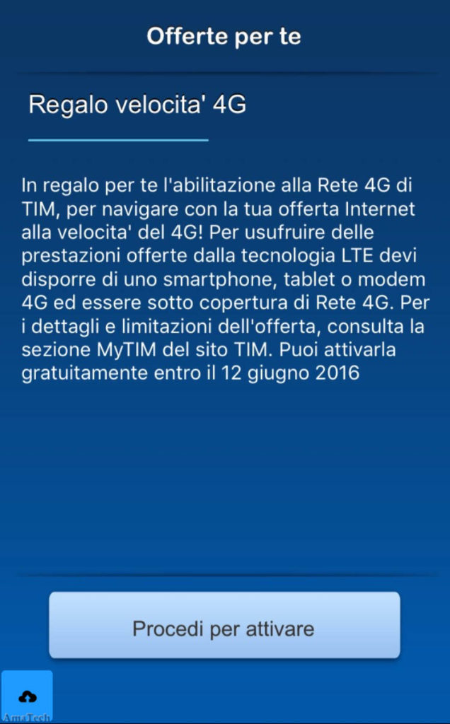 attivazione 4G Tim gratis