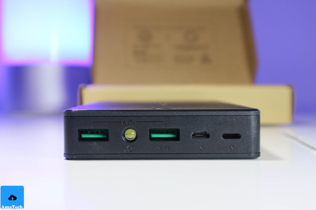 recensione powerbank aukey 20000mAh pb-n36