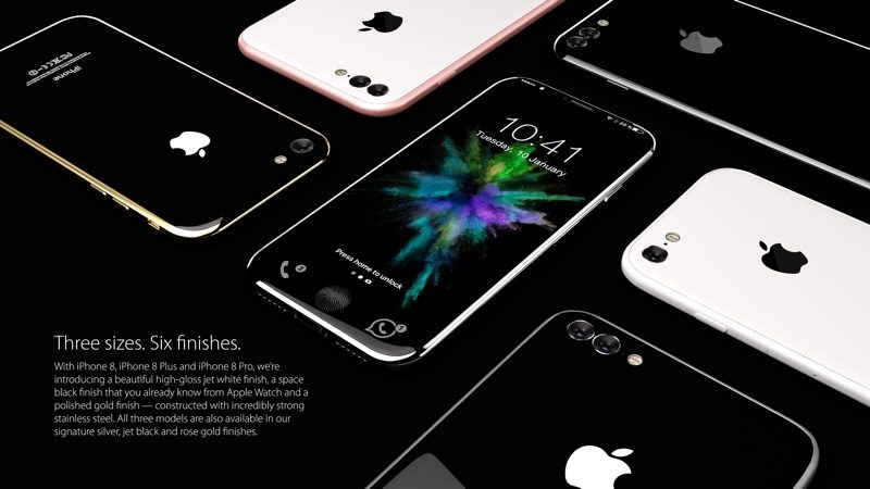 probabili prezzi iPhone 8 superiori a 1000€