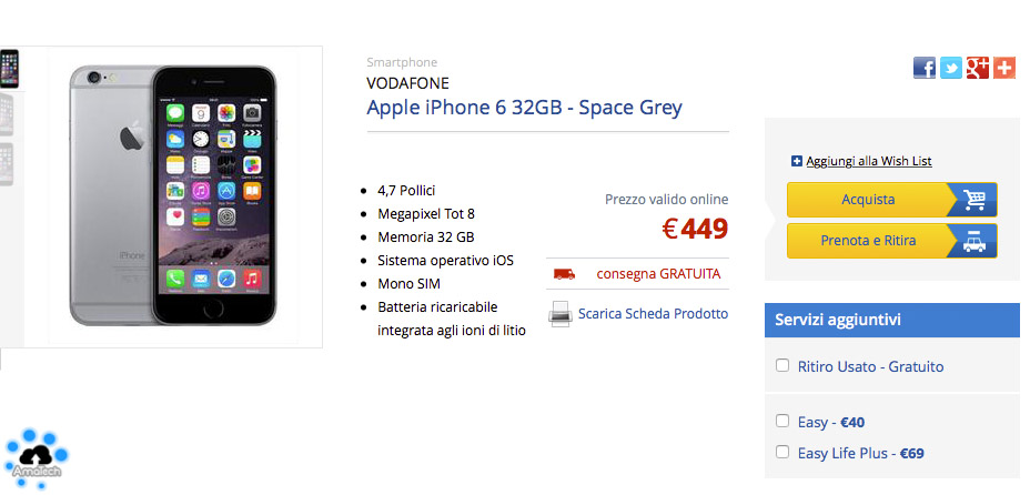 iPhone che costa meno in assoluto