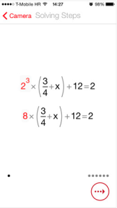 PhotoMath app