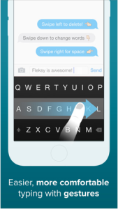 Fleksy Keyboard iOS