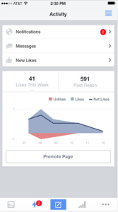 Accedere a pagine Facebook da iPhone