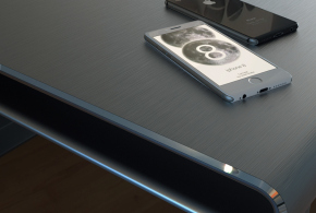 primo concept iPhone 8 logo
