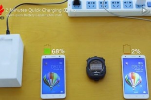 Huawei lancia la batteria che si ricarica velocissima