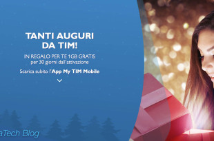 1Gb di internet in regalo con TIM per Natale