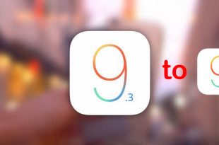 downgrade iOS 9.3