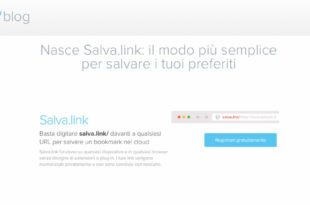 salva.link il metodo più semplice e veloce per salvare preferiti in cloud