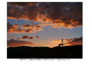 tramonto lumix g7