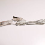 striscia LED bianca che si alimenta anche con batterie stilo