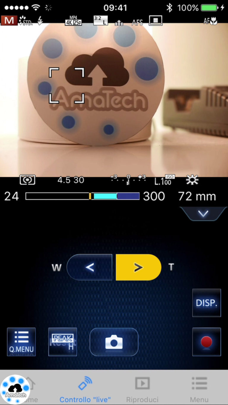 app iOS LUMIX LX100 AmaTech