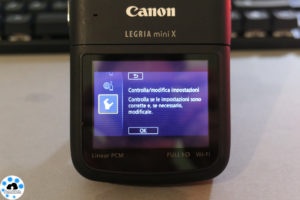 test Canon LEGRIA mini X