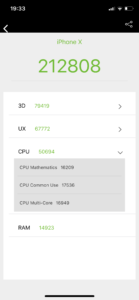 Antutu iPhone X