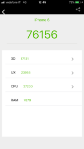 Antutu iPhone X