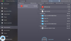 disinstallare app cleanmymac