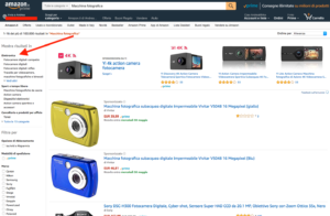 prodotti venduti e spediti da amazon
