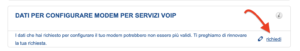 configurare fritizbox 7560 TIM 100:20